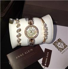 Đồng hồ Nữ Anne Klein AK111 Diamond Kèm 02 Lắc tay