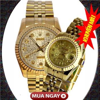 Cặp đôi Nam & Nữ Đồng hồ Rolex DateJust R.L219
