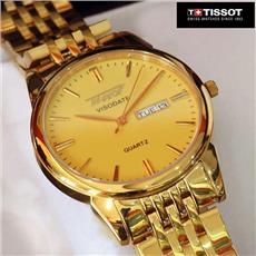 Đồng hồ Tissot VisoDate T68 mạ vàng 18K