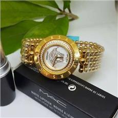 VERSACE V79040014 EON MOTHER OF PEARL GOLD WATCH